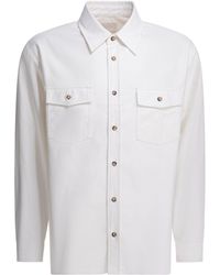 A.P.C. - Cotton Overshirt Jacket - Lyst