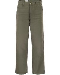 Carhartt - Katoenen Broek Met Enkele Knie - Lyst