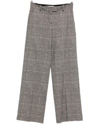 Circolo 1901 - Pantaloni A Gamba Larga Di Cotone 1901 1901 - Lyst