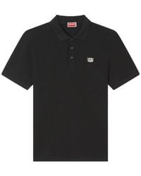 KENZO - Polo De Algodón Con Tigre Salvaje - Lyst