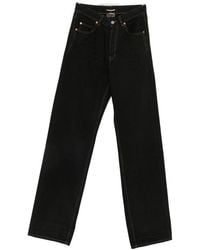 Saint Laurent - Baggy Denim Jeans - Lyst