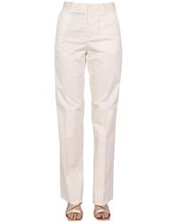 DSquared² - Tailored Straight Leg Pants With Hook - Lyst