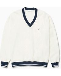 1989 STUDIO - Jp V Neck Sweatshirt Off - Lyst