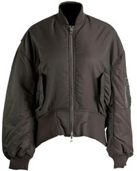 JW Anderson - Steel Coat With Zip Fastening - Lyst