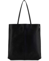 Jil Sander - Leather Linea Shopping Bag - Lyst