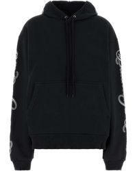 Balenciaga - Slate Cotton Oversize Sweatshirt - Lyst