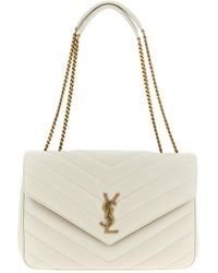 Saint Laurent - Loulou Large Shoulder Bag - Lyst