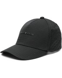 Emporio Armani - Baseballkappe Mit Logo-Schild - Lyst