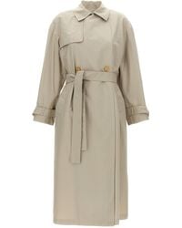 Max Mara - 'Strench' Trench Coat - Lyst