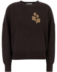 Isabel Marant - Oversized Cotton-Wool Marisans Sweater - Lyst