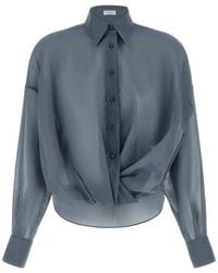 Brunello Cucinelli - Cotton Shirt - Lyst