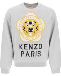 KENZO - Tiger Academy Crew Neck -Pullover - Lyst