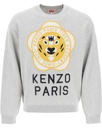 KENZO - Tiger Academy Crew Neck Sweater - Lyst