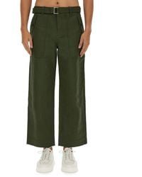 Maison Kitsuné - Twill Pants - Lyst