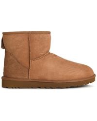 UGG - 'Classic Mini' Kastanien Wildlederstiefel - Lyst