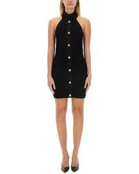 Balmain - Vichy Mini Dress - Lyst