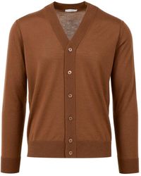 Paolo Pecora - Sweaters Brown - Lyst