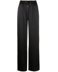 Herno - High-Waist Palazzo Pants - Lyst