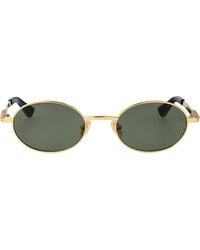 Bottega Veneta - Metal Sunglasses - Lyst