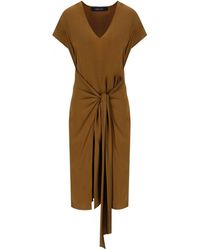 FEDERICA TOSI - Dress With Knot - Lyst