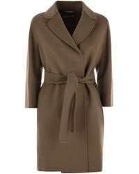 Max Mara - Arona Scheerwollen Jas - Lyst