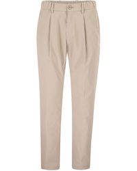 Herno - Trousers With Pleats - Lyst