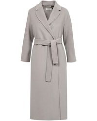 Max Mara - Coats Medium Gray - Lyst