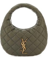 Saint Laurent - Army Nappa Leather Icarino Shoulder Bag - Lyst