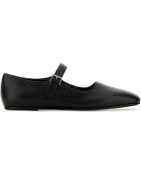 The Row - Nappa Leather Ava Ballerinas - Lyst