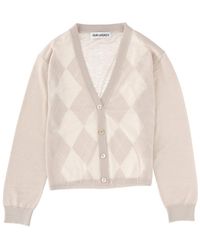 Our Legacy - Checks V Neck Cardigan - Lyst