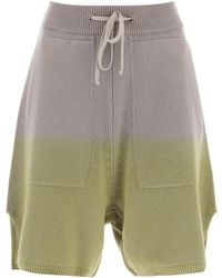 Moncler - Loose Fit Cashmere Shorts - Lyst