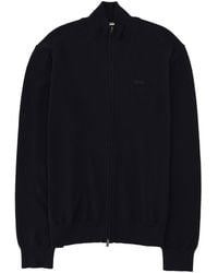 BOSS - Cardigan Con Logo - Lyst