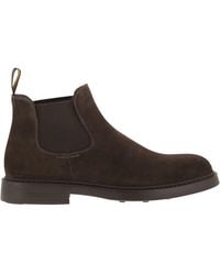 Doucal's - Suede Chelsea Boot - Lyst