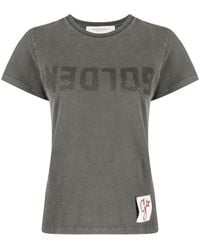 Golden Goose - Distressed T-Shirt - Lyst