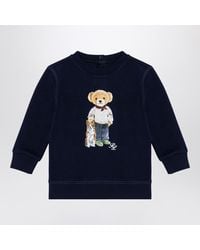 Polo Ralph Lauren - Cotton Sweatshirt With Print - Lyst