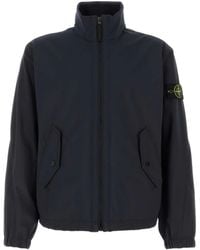 Stone Island - Giacca Con Zip - Lyst