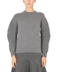 Jil Sander - Textured Knit Sweater - Lyst