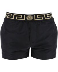Versace - Griekse Zee Bermuda Shorts Voor - Lyst