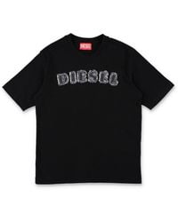 DIESEL - Boys' 100% Cotton T-Shirt - Lyst