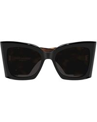 Saint Laurent - Blaze Sonnenbrille - Lyst