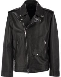 Dondup - Leather Jacket - Lyst