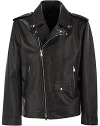 Dondup - Leather Jacket - Lyst