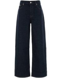 Calvin Klein - Denim Wide-Leg Jeans - Lyst