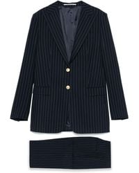Tagliatore - Striped Single-Breasted Suit - Lyst