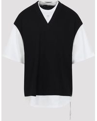 Mastermind Japan - Vest Layered Ss Tee - Lyst
