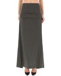Jean Paul Gaultier - Deconstructed Skirt With Martingale Detail - Lyst