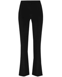 Elisabetta Franchi - Pantalon franchi Elisabetta avec tuyauterie de contraste - Lyst