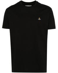 Vivienne Westwood - T-Shirt À Motif Orb Brodé - Lyst