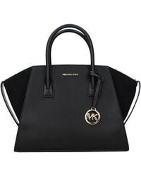 Michael Kors - Avril Handbag Leather - Lyst
