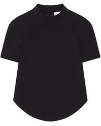 Courreges - Circle Heritage Crepe Top - Lyst